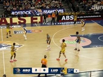 Spiel Highlights zu ROSTOCK SEAWOLVES - MHP RIESEN Ludwigsburg