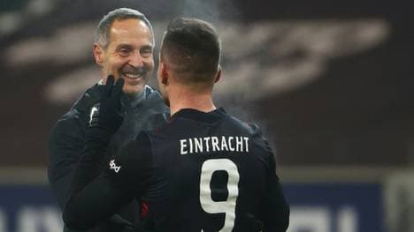 Adi Hütter hält sich bei Jovic noch bedeckt