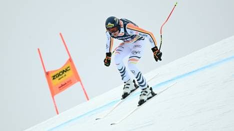 Jocher bei der Team-Kombi in Saalbach