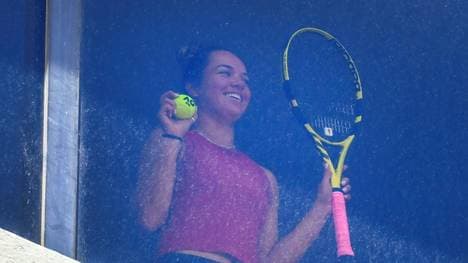 Die Tennis-Profis befinden sich in Melbourne weiter im Hotelzimmer