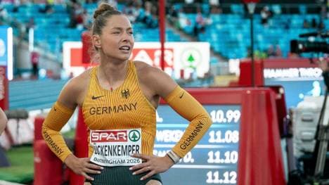 Hat große Ziele mit der 100-m-Staffel: Gina Lückenkemper