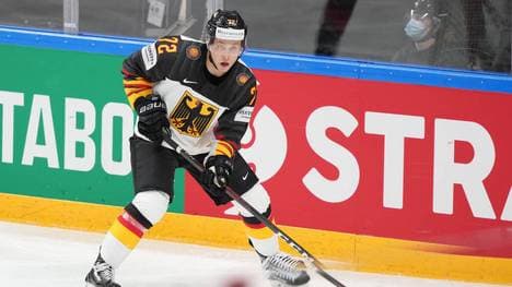 Dominik Kahun im Trikot der deutschen Nationalmannschaft