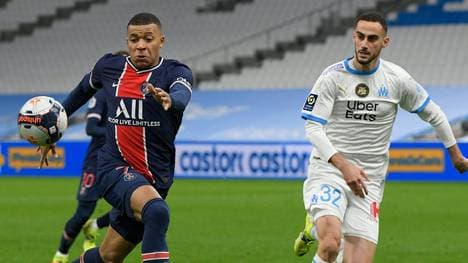 Kylian Mbappe trifft für PSG zur frühen Führung