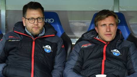 Martin Przondziono (l.)  ist der Nachfolger von Markus Krösche