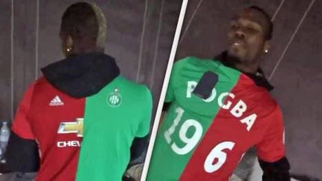 Mathias Pogba in kuriosem Trikot