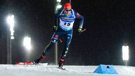 Benedikt Doll und die deutschen Biathleten staunen über die Konkurrenz