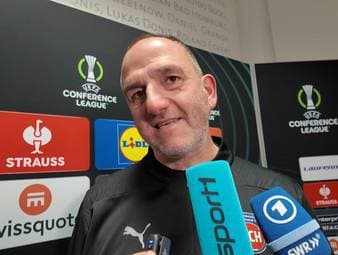 Durch das 1:1 in der Conference League gegen den FC St. Gallen verpasst der 1. FC Heidenheim die direkte Qualifikation für das Achtelfinale und muss in die Play-offs. Spieler und Trainer Frank Schmidt hadern mit der Sieglosserie, geben sich aber kämpferisch.