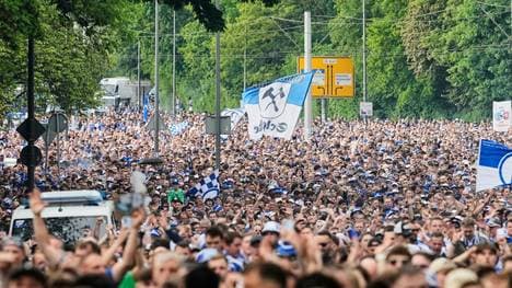 Schon am Nachmittag herrschte Ausnahmezustand