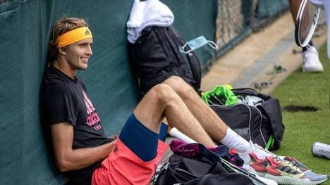 Alexander Zverev kam in Wimbledon noch nie über das Achtelfinale hinaus
