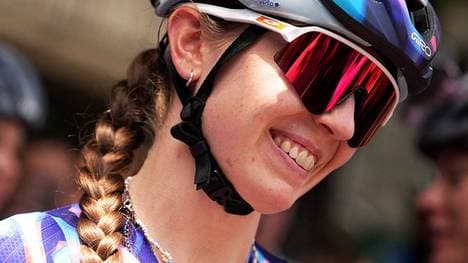 Antonia Niedermaier hat bei der Tour de France Femmes Eindruck hinterlassen