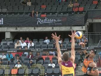 Spektakuläre Ballwechsel und ein Top-Duo, dass die Premiere des King of the Court in Deutschland gewinnt. Die Highlights vom Finalspiel mit Julius Thole und Clemens Wickler.