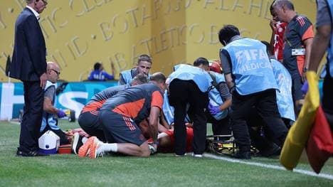 Jamal Musiala erlitt gegen PSG eine schwere Verletzung