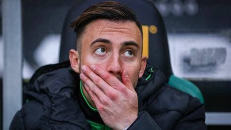 Josip Drmic von Borussia Mönchengladbach hat sich erneut am Knie verletzt