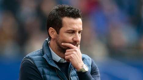 Joe Zinnbauer muss mit dem HSV gegen Hertha BSC ran