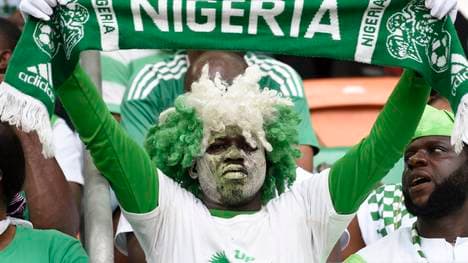 Die Fans von Nigeria müssen in Russland auf ihre Glücksbringer verzichten