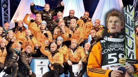 Skispringer Severin Freund und die deutschen Biathlon-Staffeln