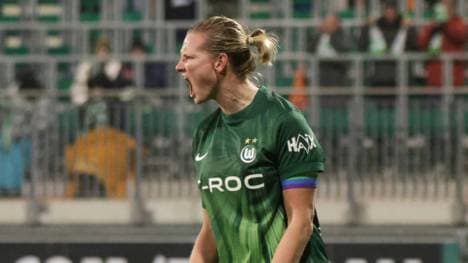 Alexandra Popp ist mit den Wolfsburgerinnen in Spanien gefordert