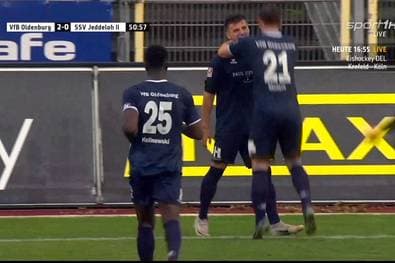 Regionalliga Nord: Traumtor sichert Oldenburgs Sieg