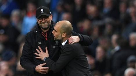 Für Jürgen Klopp ist Pep Guardiola der beste Trainer der Welt