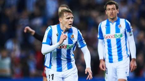 Martin Ödegaard traf beim Sieg von Real Sociedad