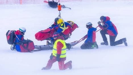 Tereza Nová stürzte im Januar in Garmisch schwer
