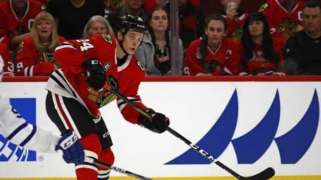 Dominik Kahun stellte mit den Chicago Blackhawks einen NHL-Rekord auf