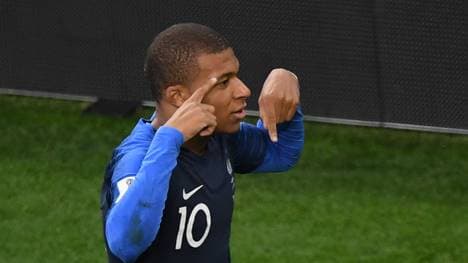 Kylian Mbappe ist jüngster Torschütze Frankreichs bei einem großen Turnier