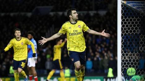 Sokratis erzielte das 1:0 für Arsenal