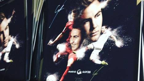 So sieht der neue Kalender von Mario Götze aus