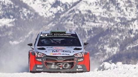 Schnee und Eis können bei der Rallye Monte Carlo immer eine Rolle spielen