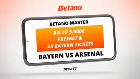 Betano Master Bayern vs Arsenal 