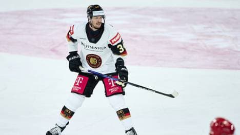Tom Kühnhackl beim Deutschland Cup 2024