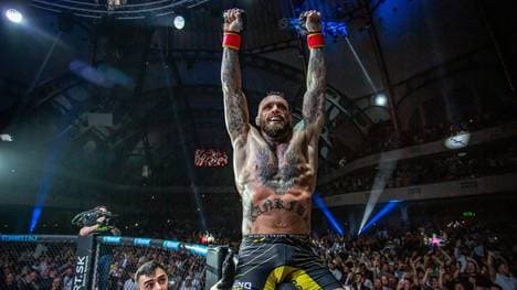 Der deutsche MMA-Star Christian Eckerlin
