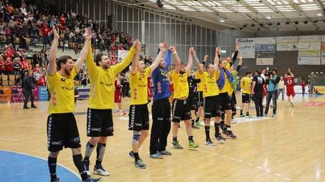 Der HSC Coburg feiert seinen Aufstieg