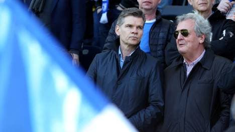 Ingo Wellenreuther (l.) tritt als Präsident des KSC zurück