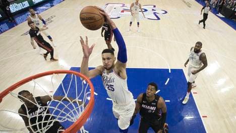 Rookie Ben Simmons verpasste ein Triple-Double zum Playoff-Auftakt nur knapp