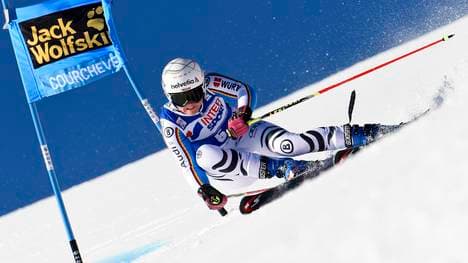 Viktoria Rebensburg landet in Courchevel auf Platz vier