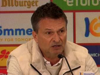 Christian Heidel setzt am Donnerstag bei einer Pressekonferenz zur Brandrede an. Der Hintergrund: Das Aus von Bo Henriksen und die Rolle der Medien.