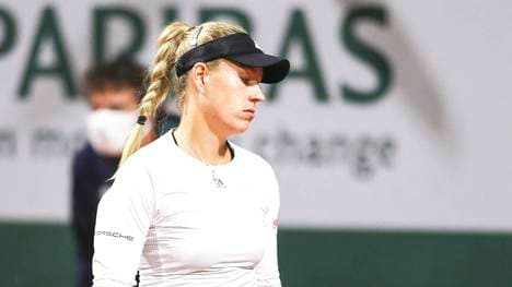 Angelique Kerber präsentierte sich bei ihrer French-Open-Erstrundenpartie von der Rolle