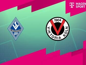 SV Waldhof Mannheim - FC Viktoria Köln: Tore und Highlights | 3. Liga