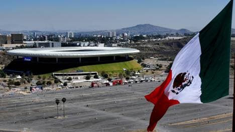 Das Stadion in Guadalajara