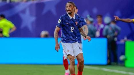 Bradley Barcola spielt aktuell mit Frankreich bei der WM