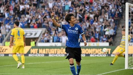 Masaya Okugawa traf gegen Braunschweig