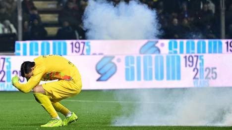 Zielscheibe der Inter-Fans: Emil Audero 