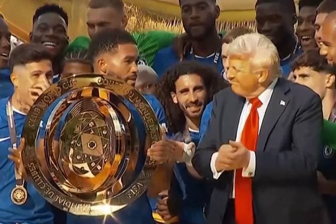 Infantino verzweifelt! Trump geht einfach nicht weg