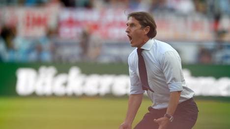 HSV-Coach Bruno Labbadia ist mit Leib und Seele dabei 