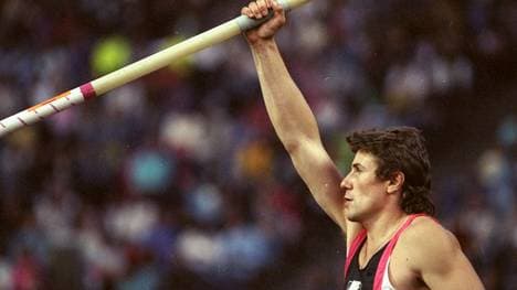 Sergey Bubka dominierte über Jahre hinweg den Stabhochsprung und war der erste Sechs-Meter-Springer