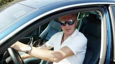 Stefan Effenberg wirf für längere Zeit auf sein Auto verzichten müssen