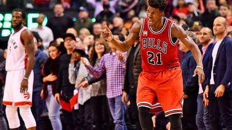 Jimmy Butler erzielte gegen Toronto 42 Punkte