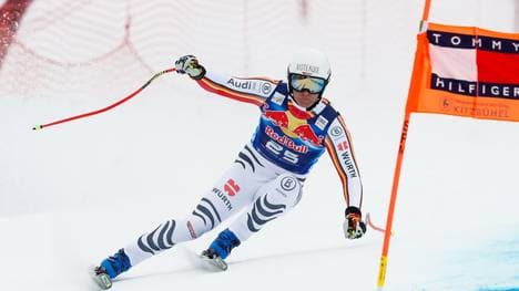 Romed Baumann überzeugte bei der Streif in Kitzbühel als Siebter